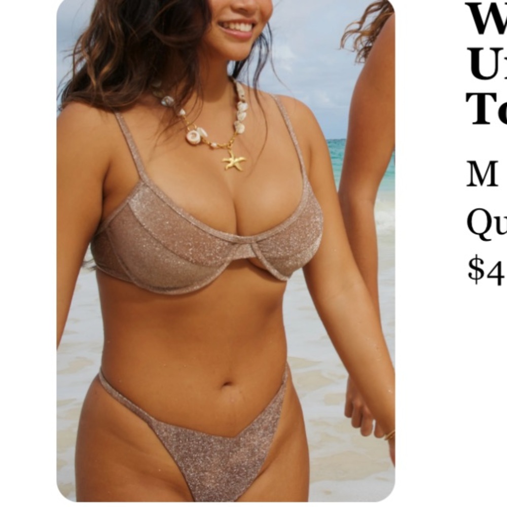 Dippin' Daisy's Cacao Bikini top